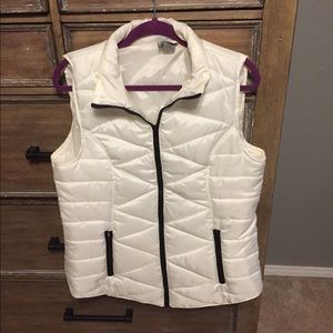 Cream vest
